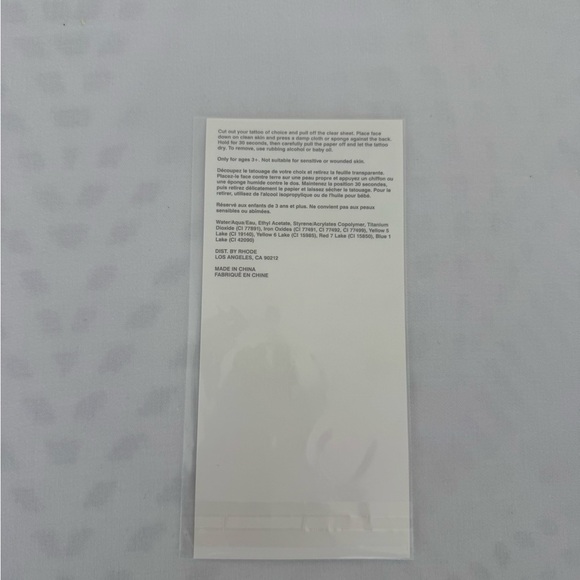 RHODE White Sticker Set - Picture 2 of 2